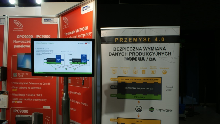 Oprogramowanie KEPServerEX firmy Kepware prezentowane na targach Warsaw Industry Week