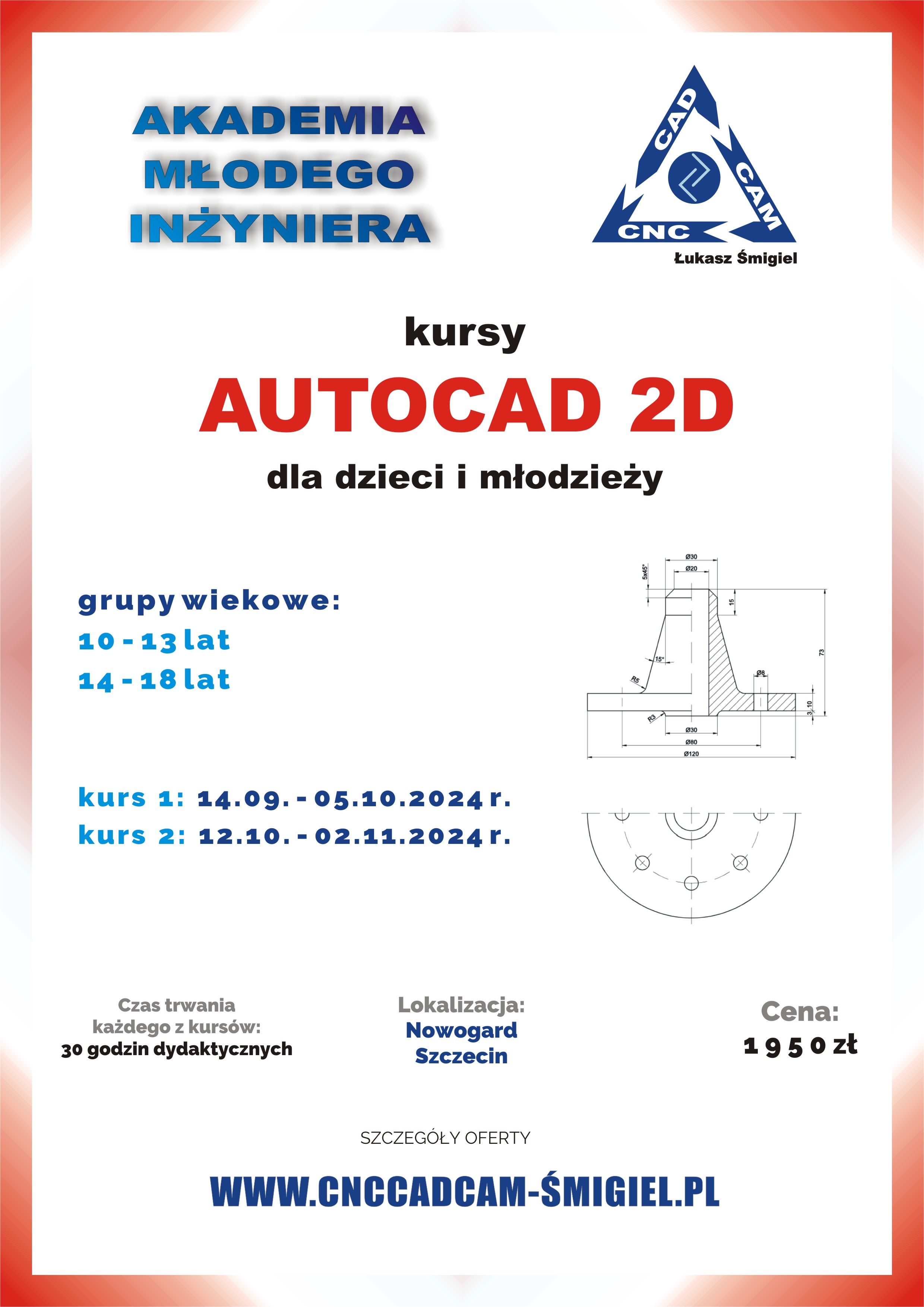 kurs,AutoCAD,zachodniopomorskie,Szczecin