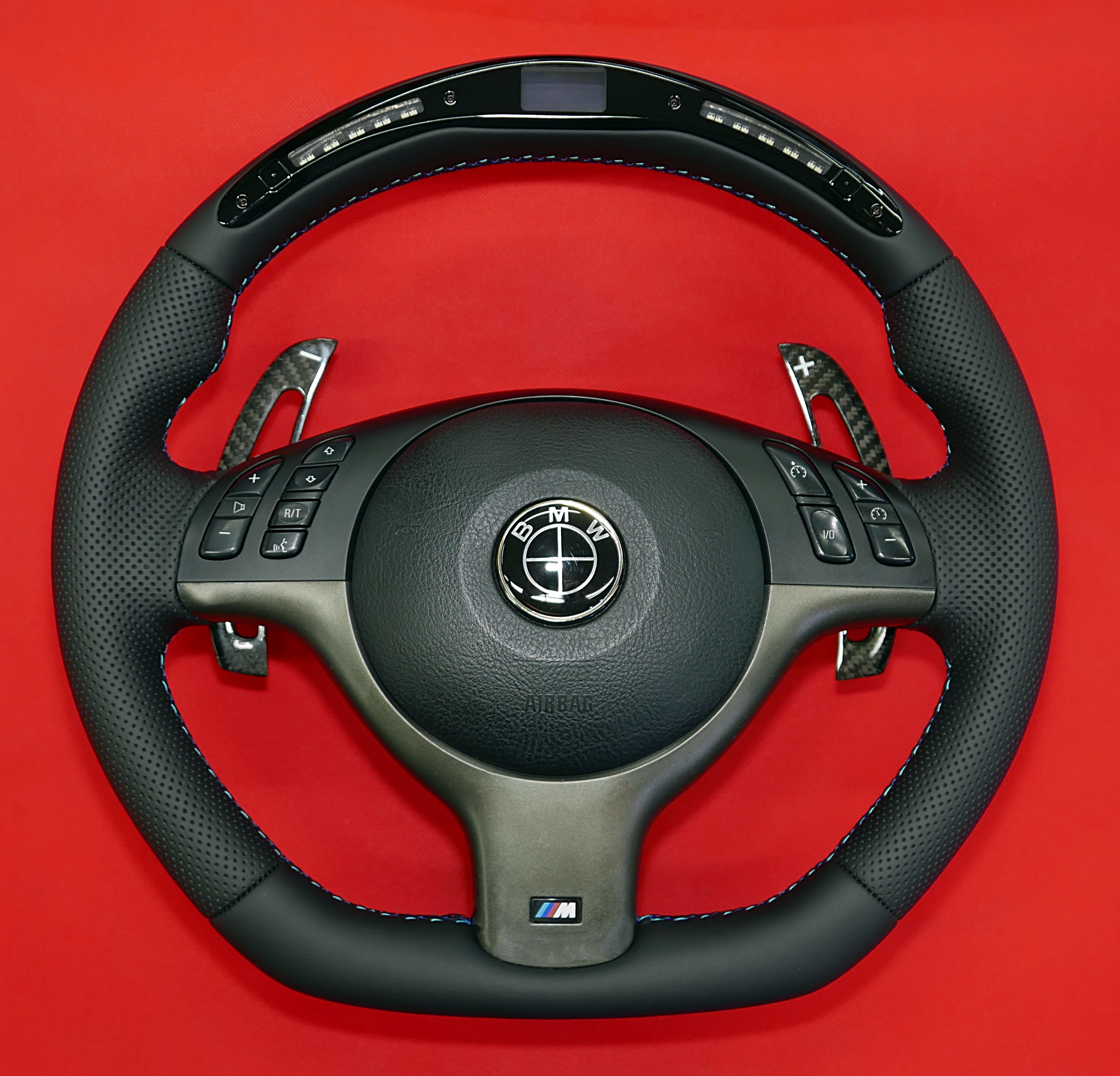 Kierownica BMW E39 M5 wyświetlacz LED LCD na kierownicy