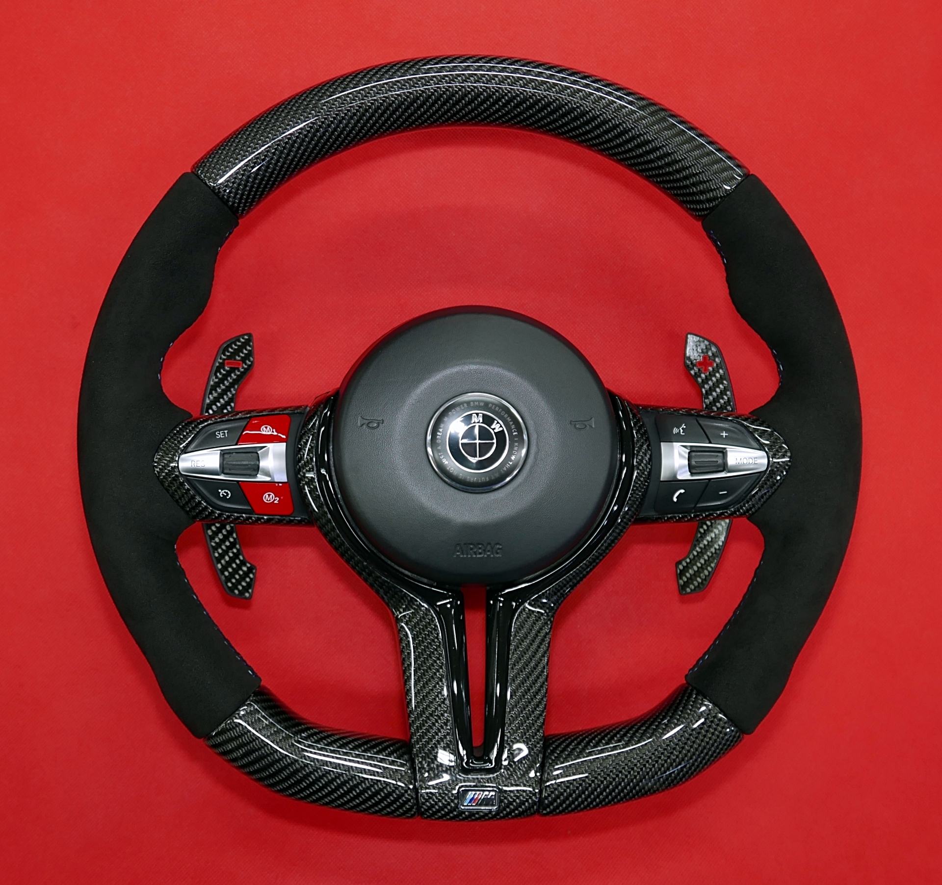 BMW M Performance carbon fiber steering wheel