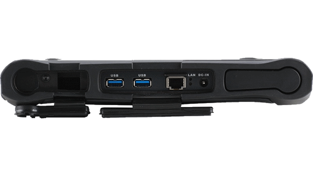 Tablet przemysłowy ITC8113 - port LAN RJ45, porty USB 3.0, głęboki port USB