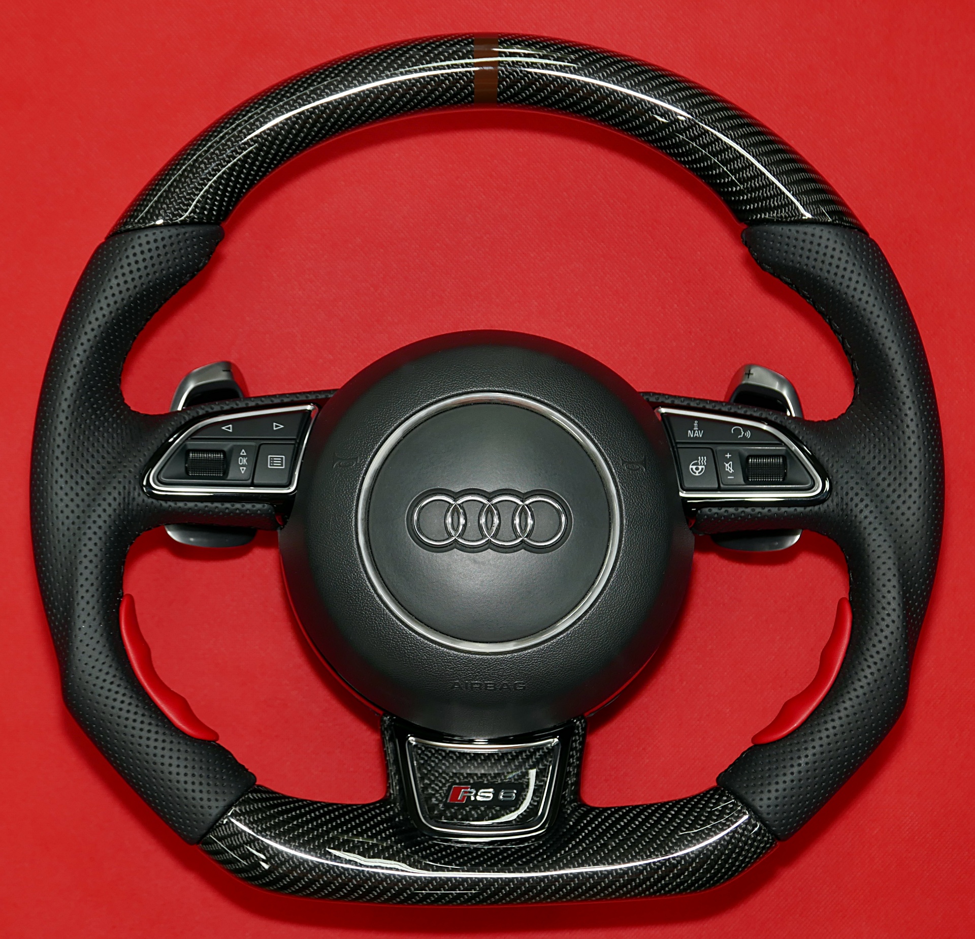 Carbon Fiber Steering wheel Audi