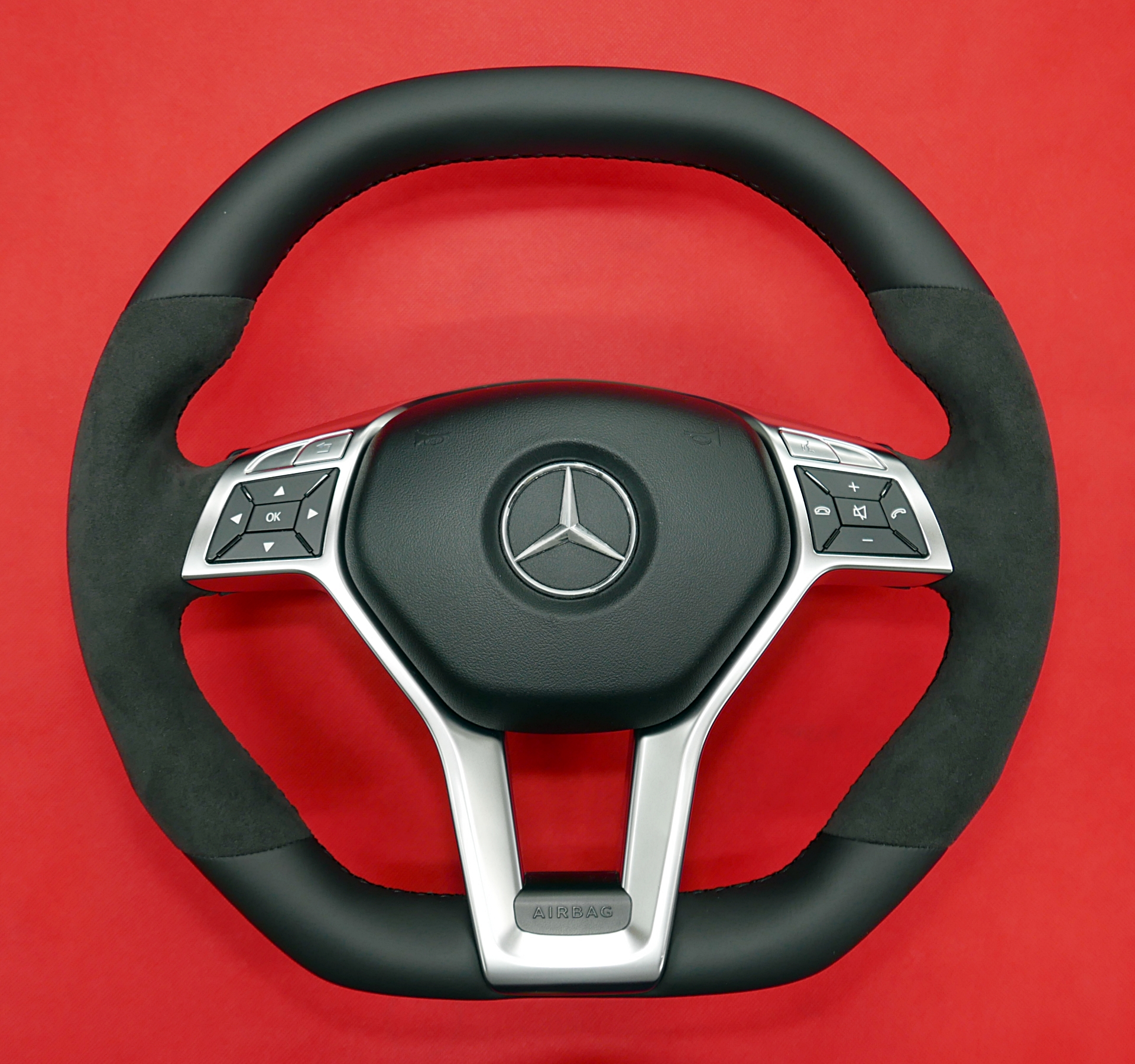 Custom steering wheel Mercedes W212 AMG E63s