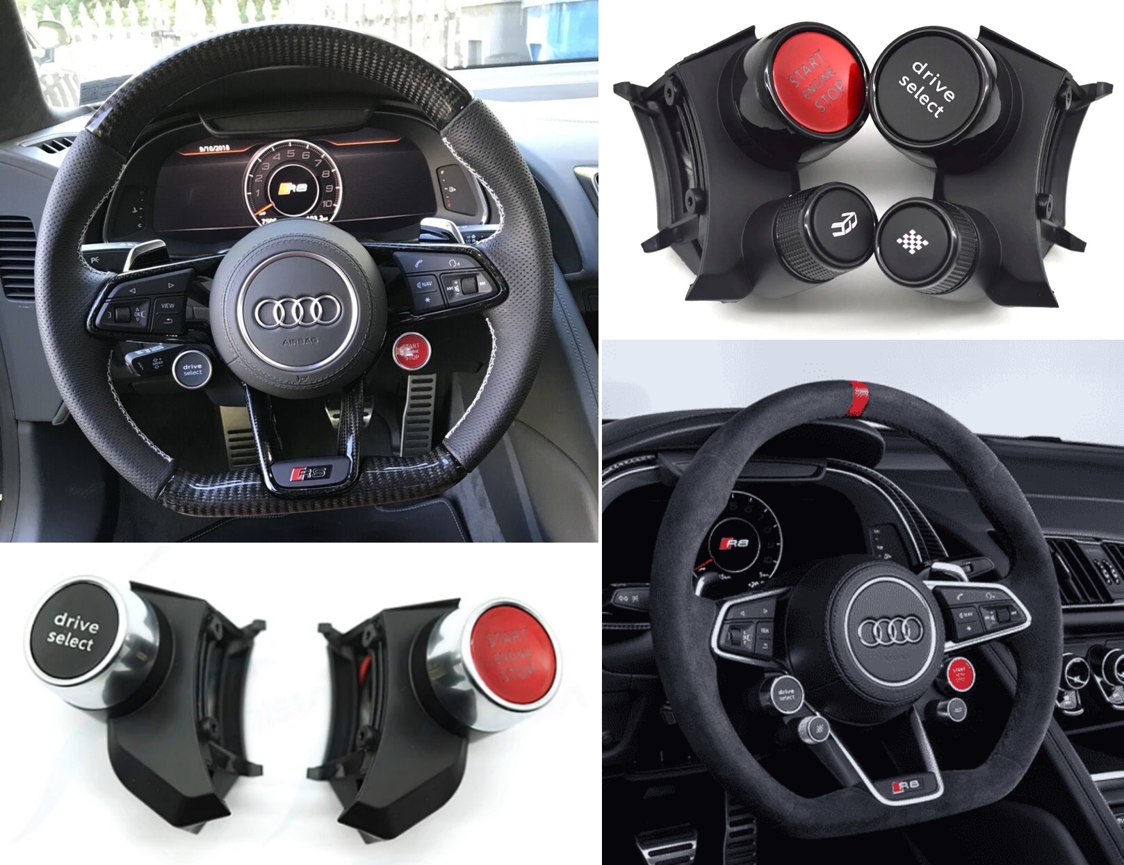 Montaż przycisków funkcyjnych Drive Select do kierownicy