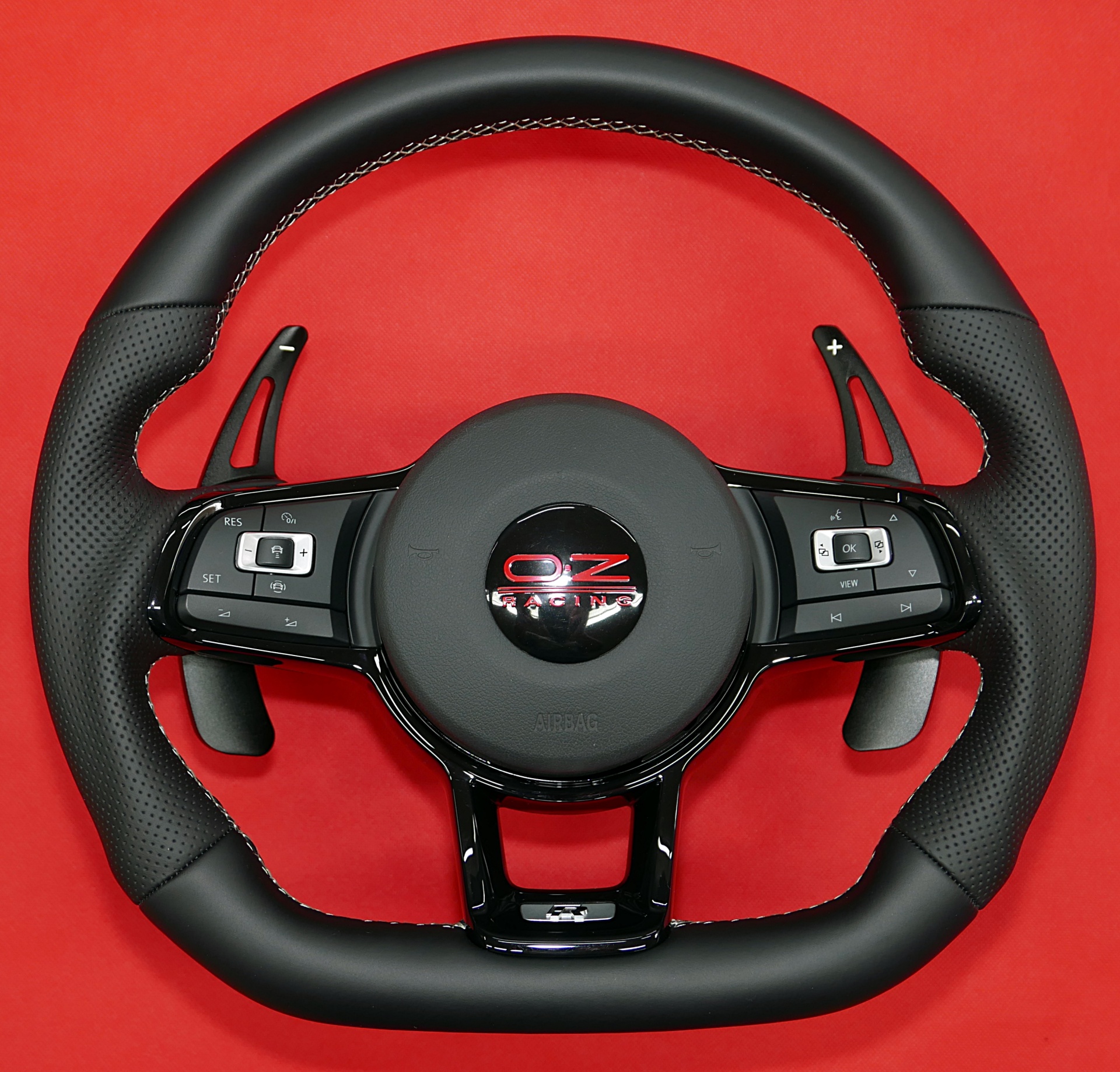 customs flat steering wheel VW R line