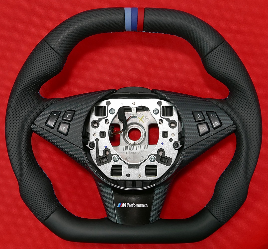 carbon bmw e60 custom individual steering wheel