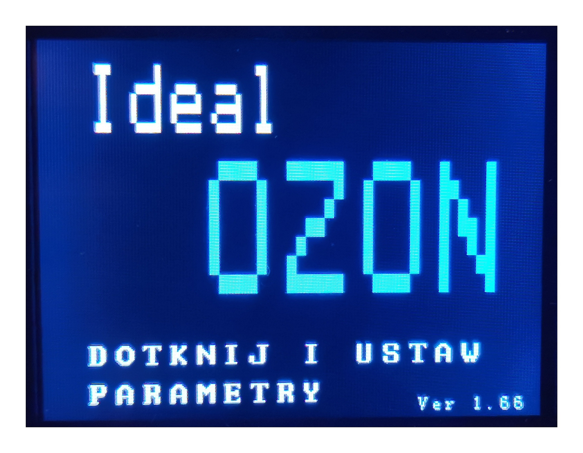 Generator ozonu/ozonator-panel sterowania V2 ozonatora IdealOZON.pl Platinum Quartz