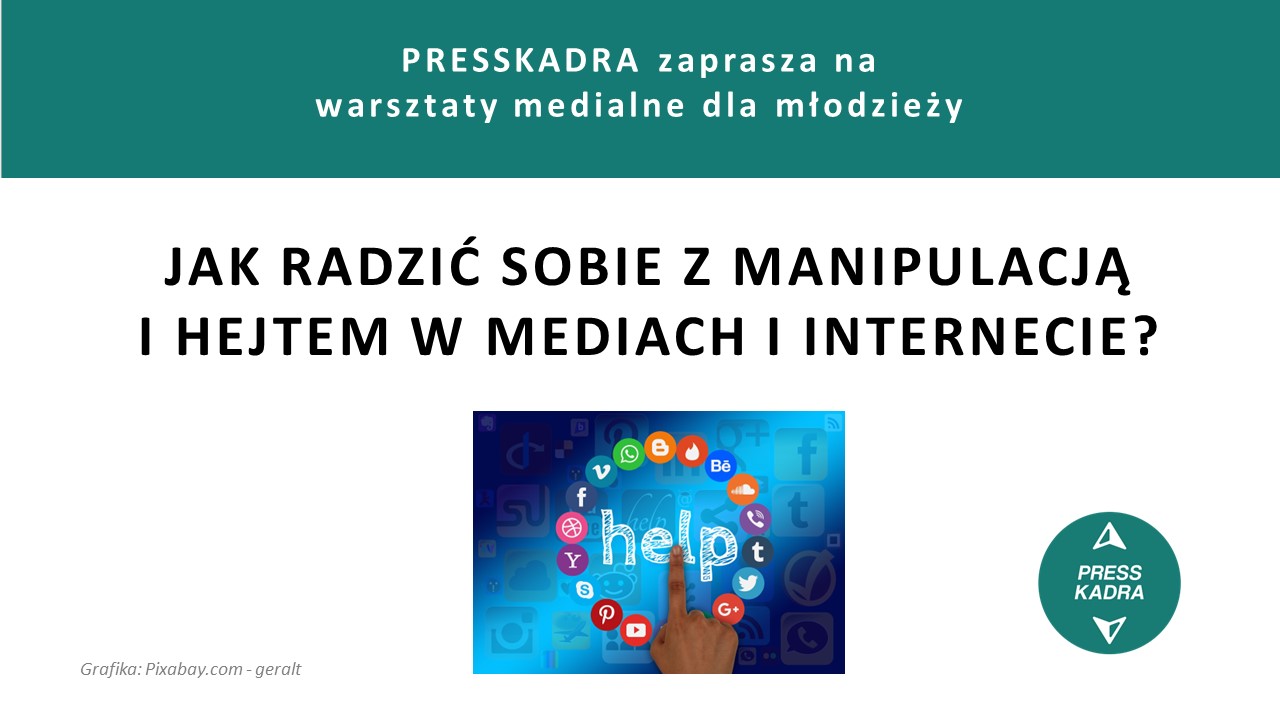 Jak radzić sobie z manipulacją i hejtem w mediach i Internecie?