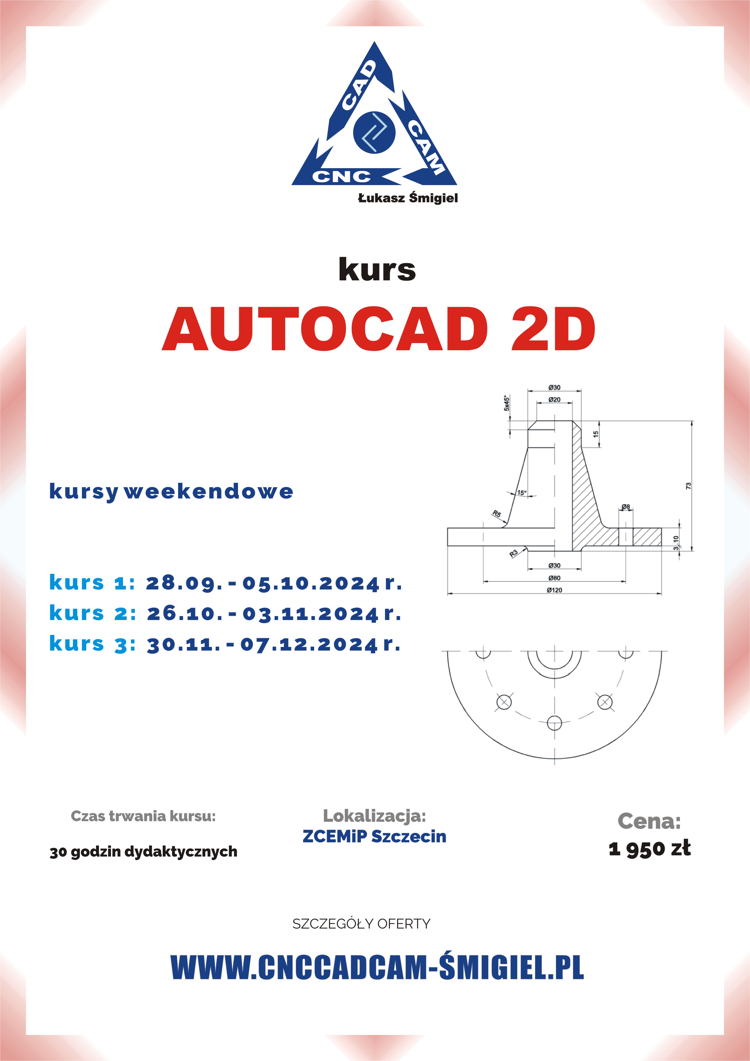 kurs,AutoCAD,zachodniopomorskie,Szczecin