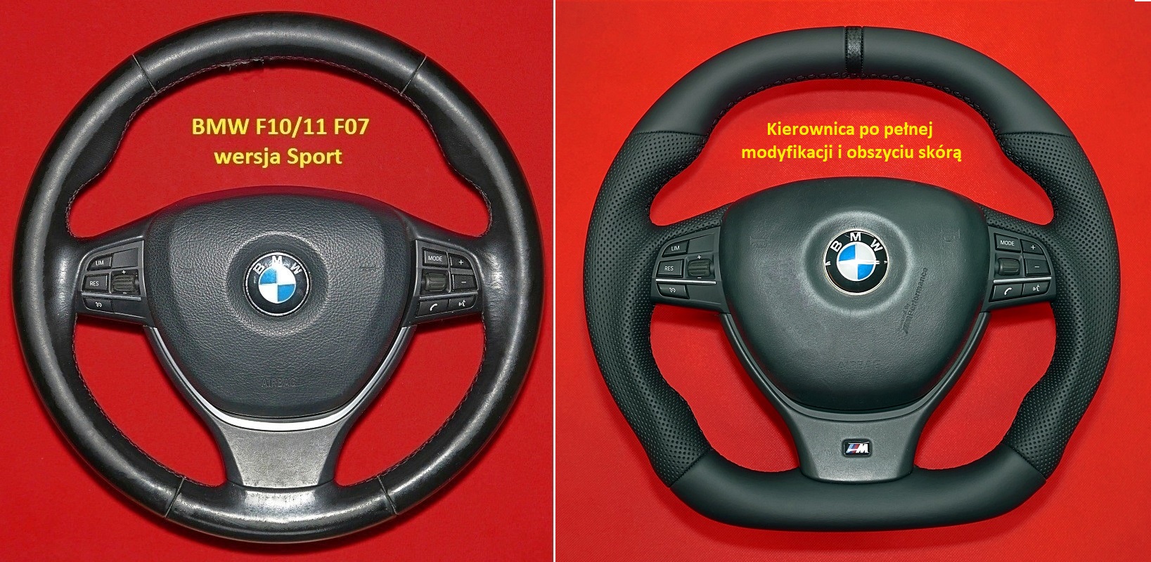 rework modification tuning steering wheel bmw f10