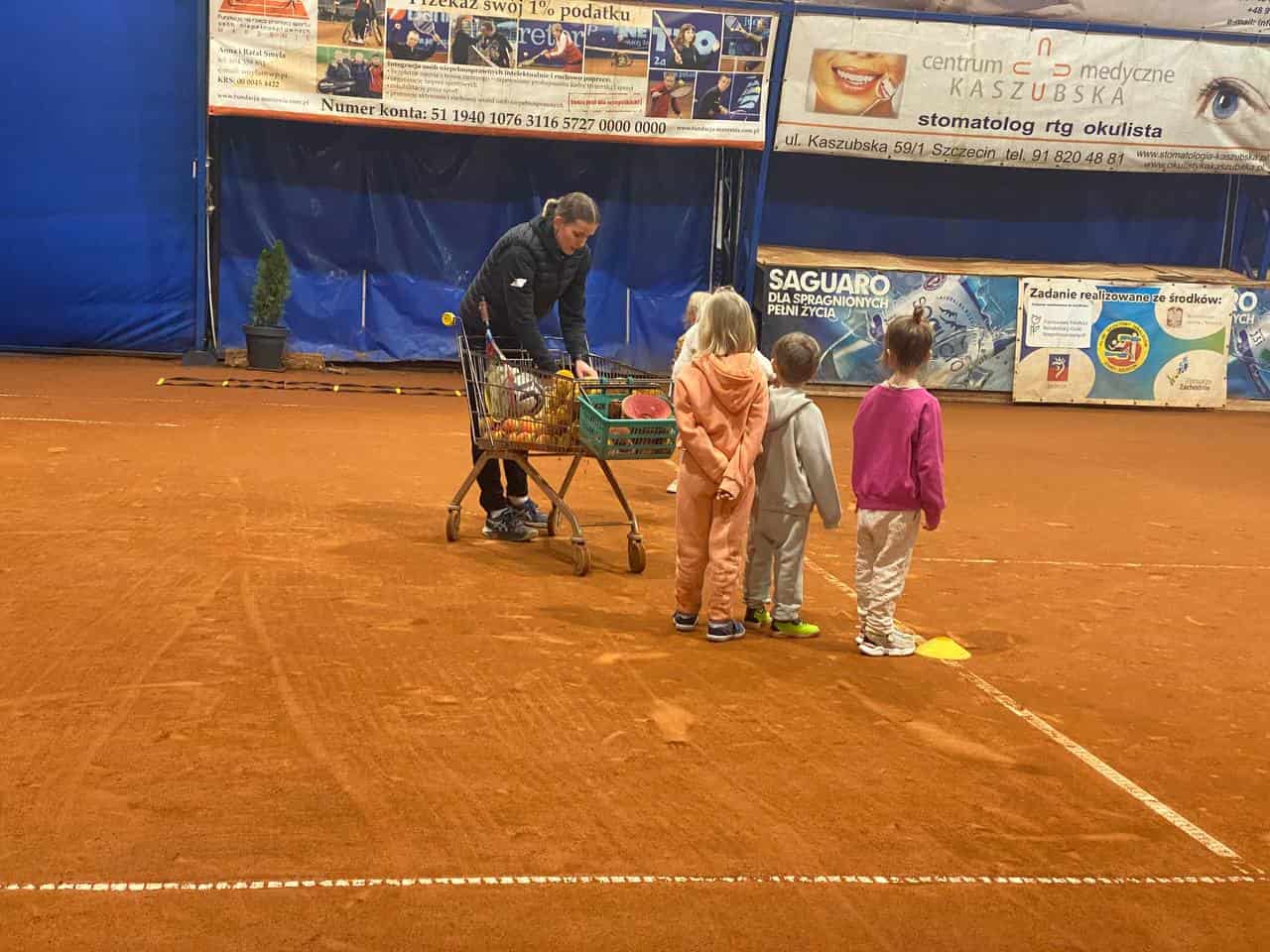 Treningi grupowe z tenisa ziemnego w Szczecinie