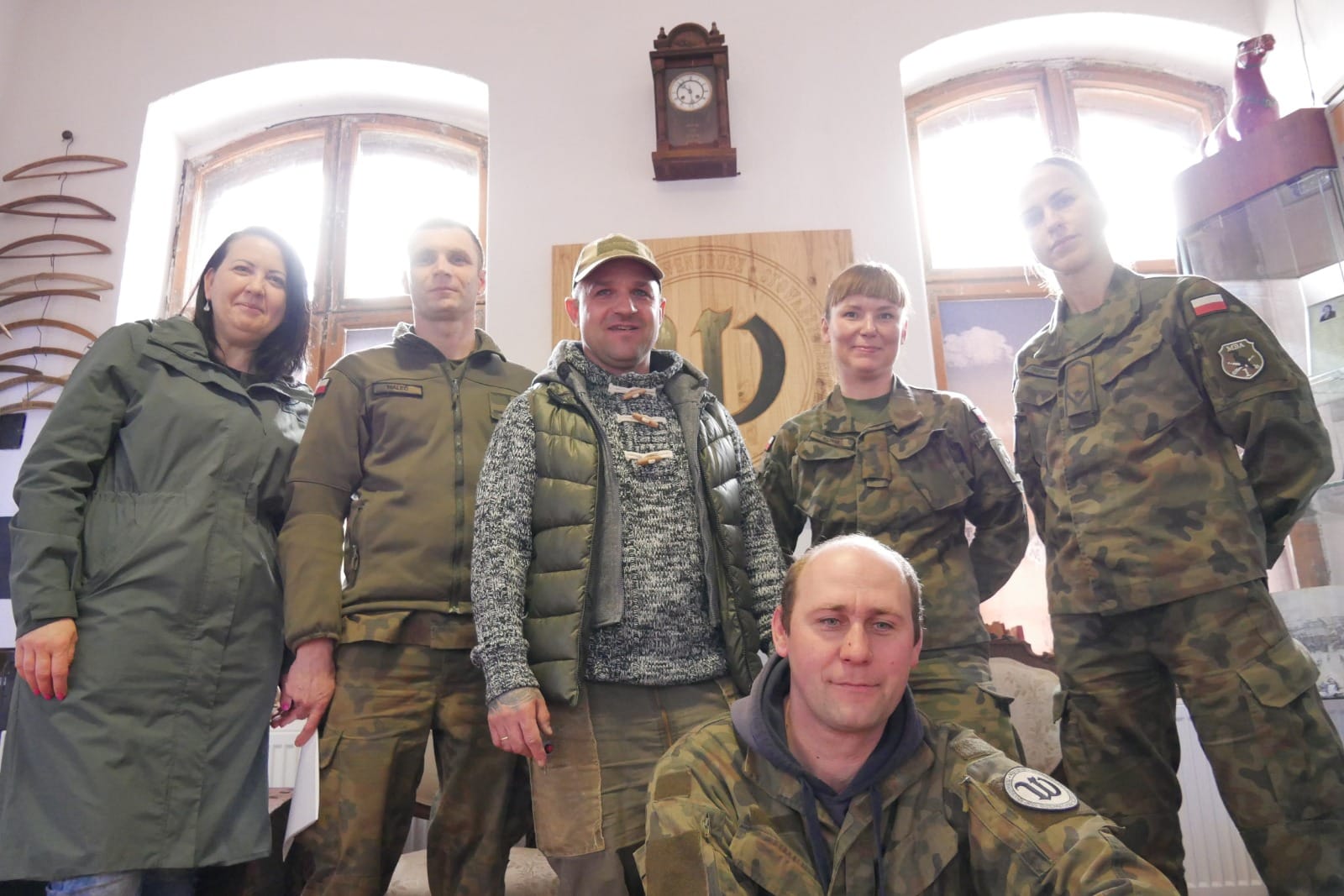Odwiedziła nas reprezentacja 1 Mazurskiej Brygady Artylerii.
