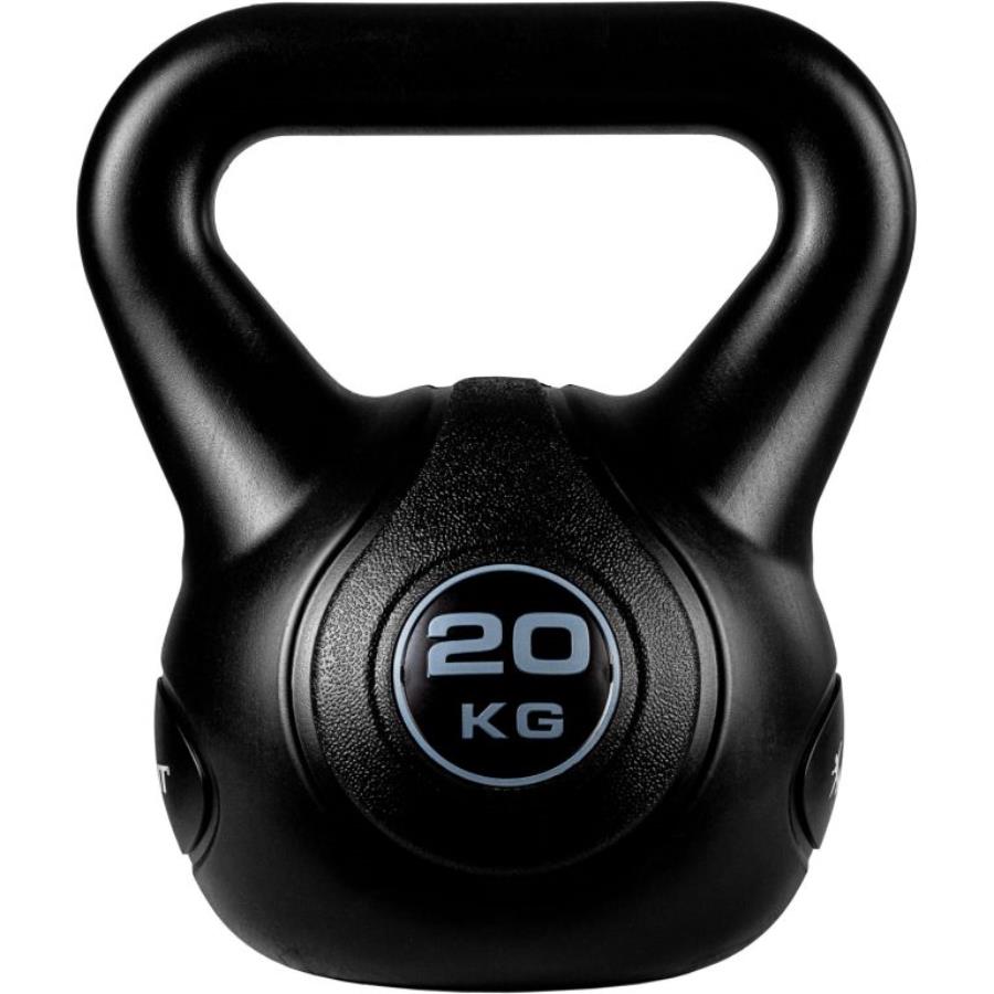 Hantle Kettlebell - 20 kg, czarny MOVIT