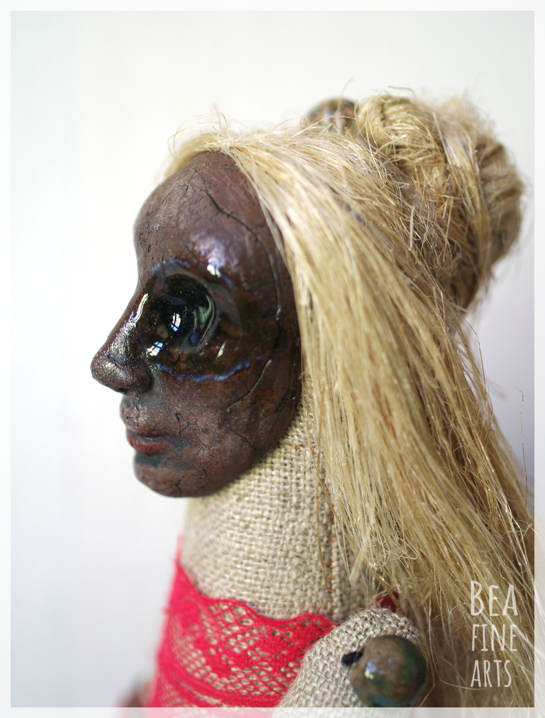 Cornelia - ceramiczna lalka artystyczna