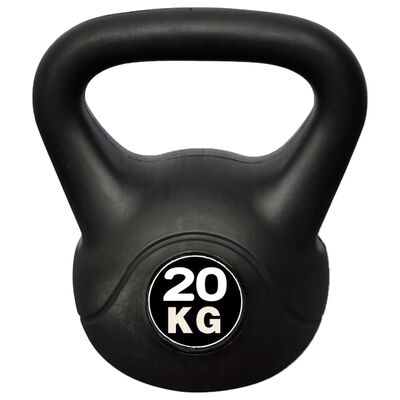 Kettlebell 20 kg czarny