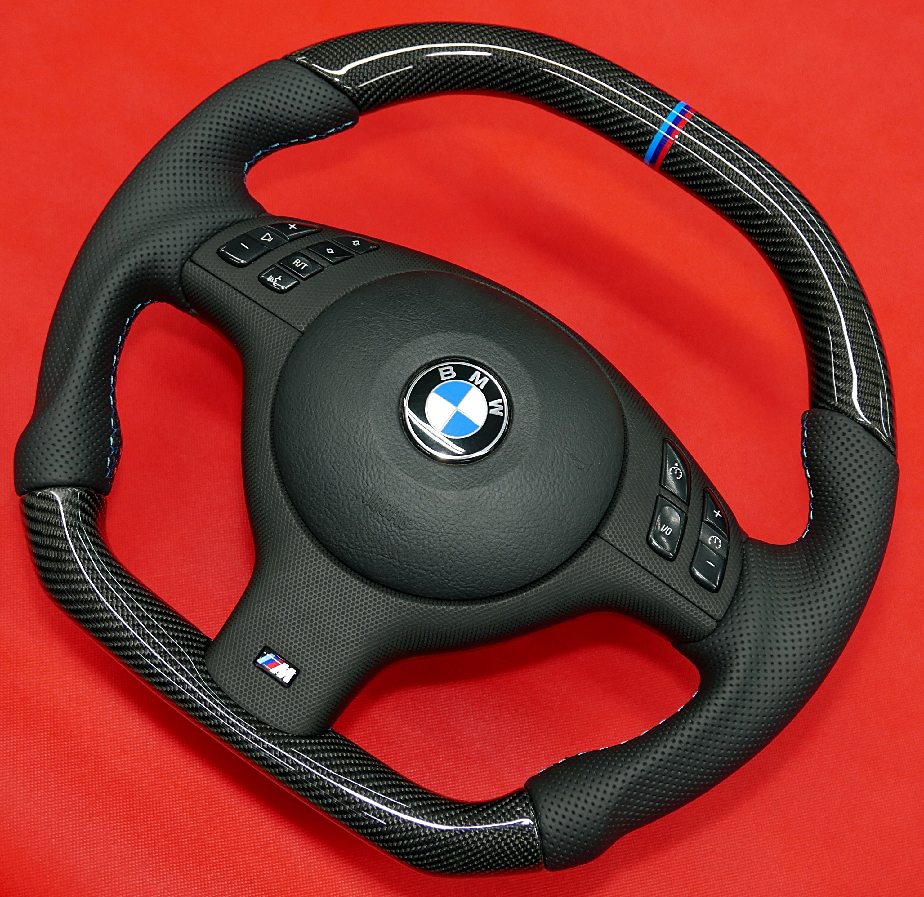 sport carbon fiber steering wheel bmw