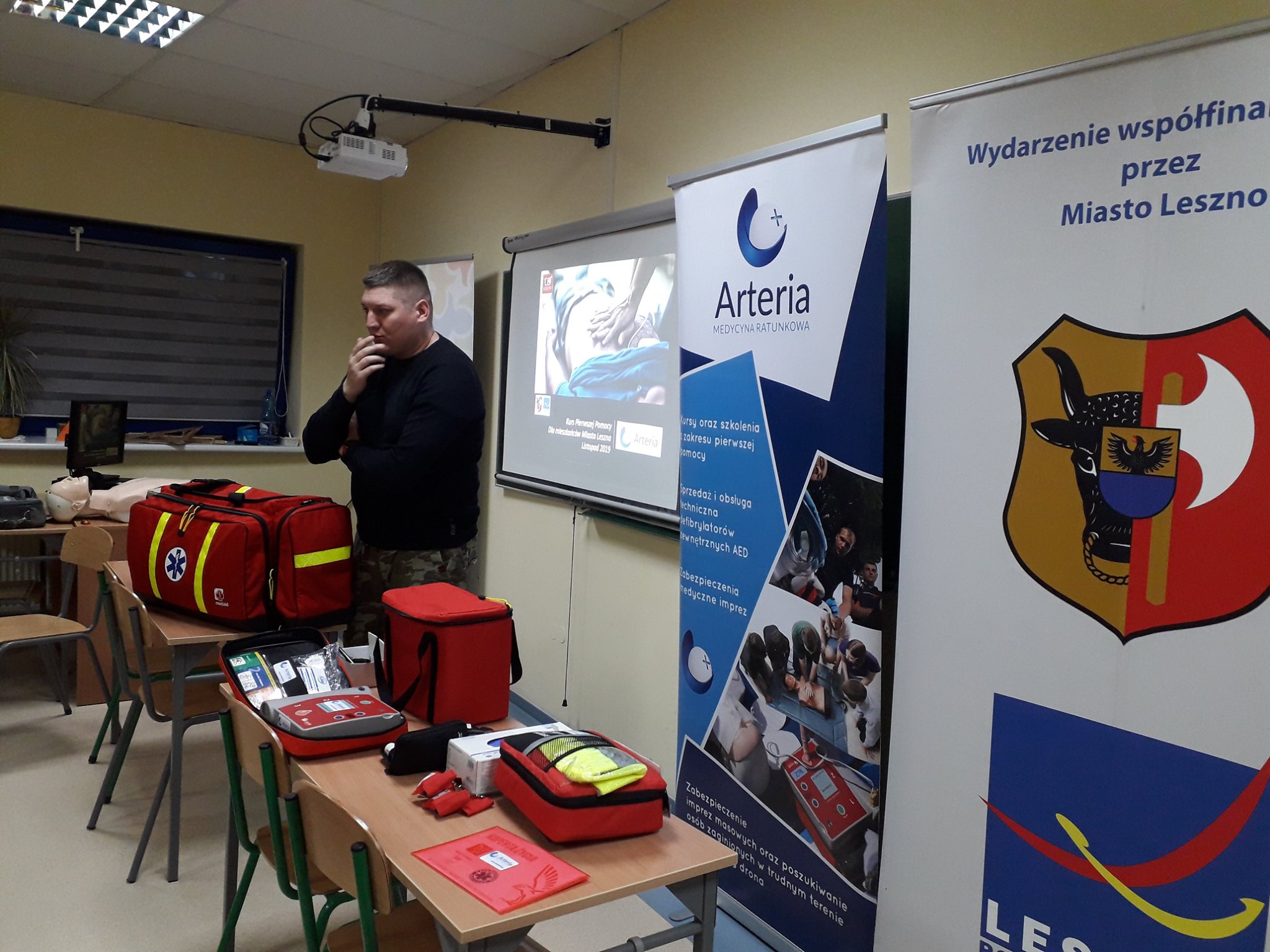 Bezpłatne szkolenia z pierwszej pomocy dla mieszkańców Leszna