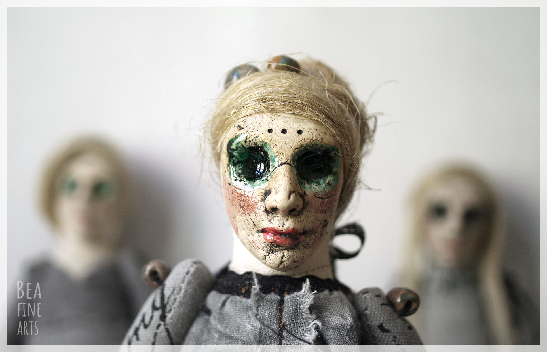 Henrietta - ceramiczna lalka artystyczna