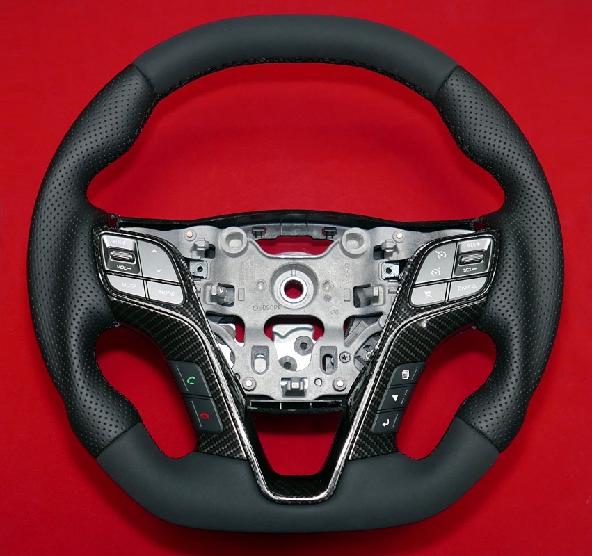 Hyundai custom steering wheel tuning