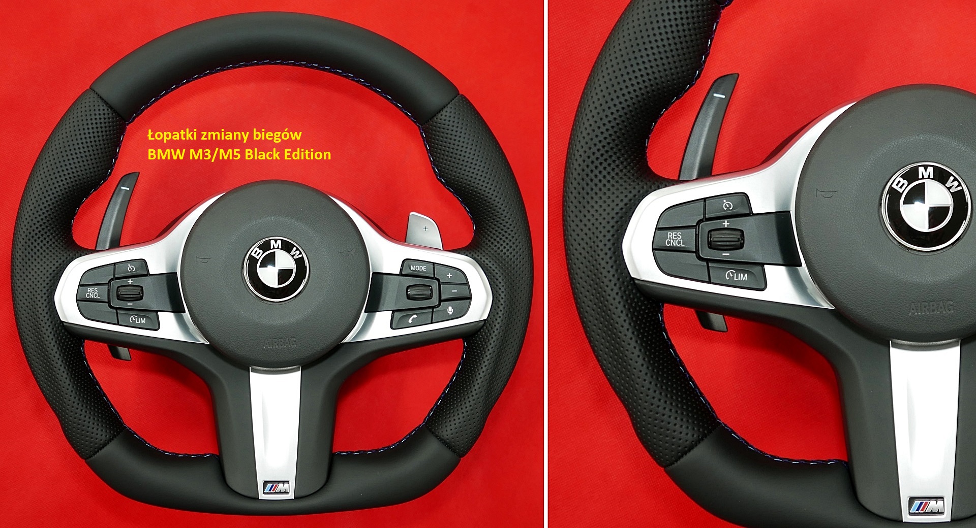 Custom modded steering wheel BMW G30 F90 M5 Competition