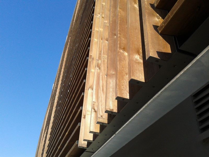 prírodné drevené fasády