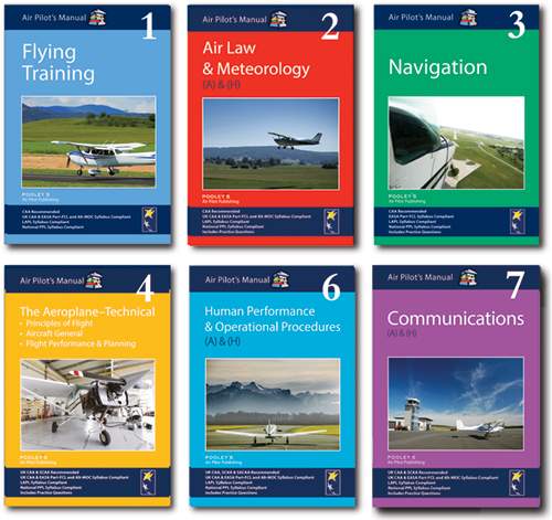 Seria "Air Pilot Manual", tomy 1-4 i 6-7 (szkolenie PPL/LAPL)