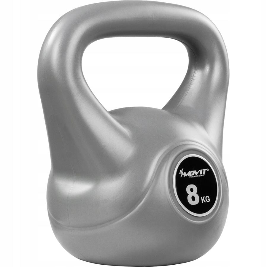 KETTLEBELL 8 KG WINYLOWY