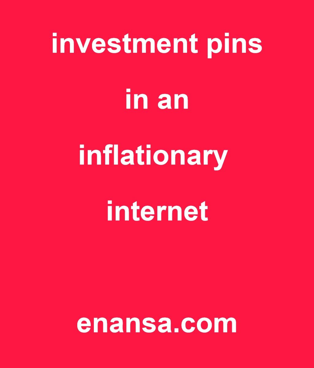 beleggingspinnen in een inflatoir internetjpeg