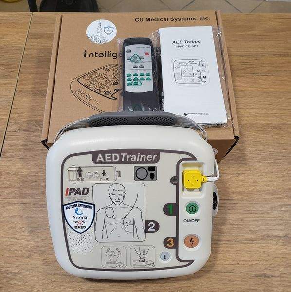 Nowy sprzęt w naszej firmie - AED Trainer iPad CU-SPT