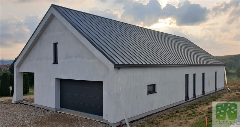 Nowy Sącz - frame wood house construction building shell 228,30m2