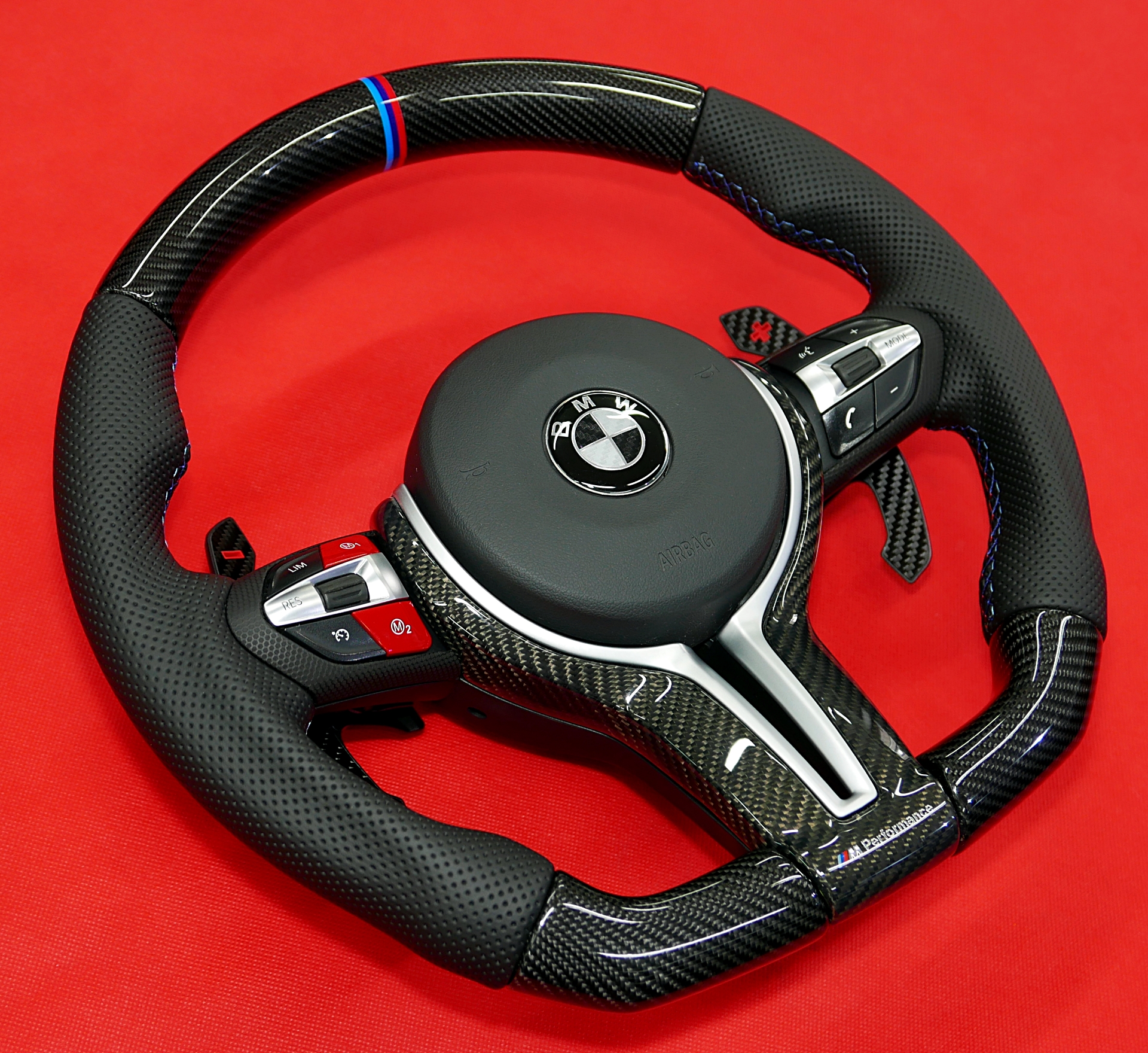 Carbon fiber steering wheel BMW F30 M3 F80