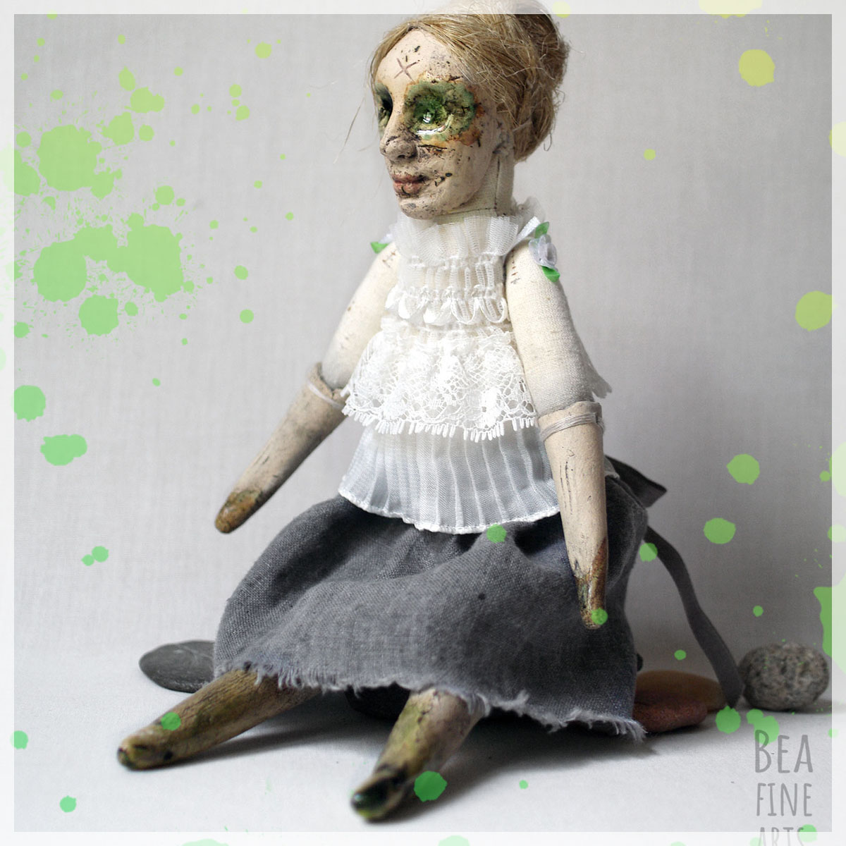 Celestia - ceramiczna lalka artystyczna