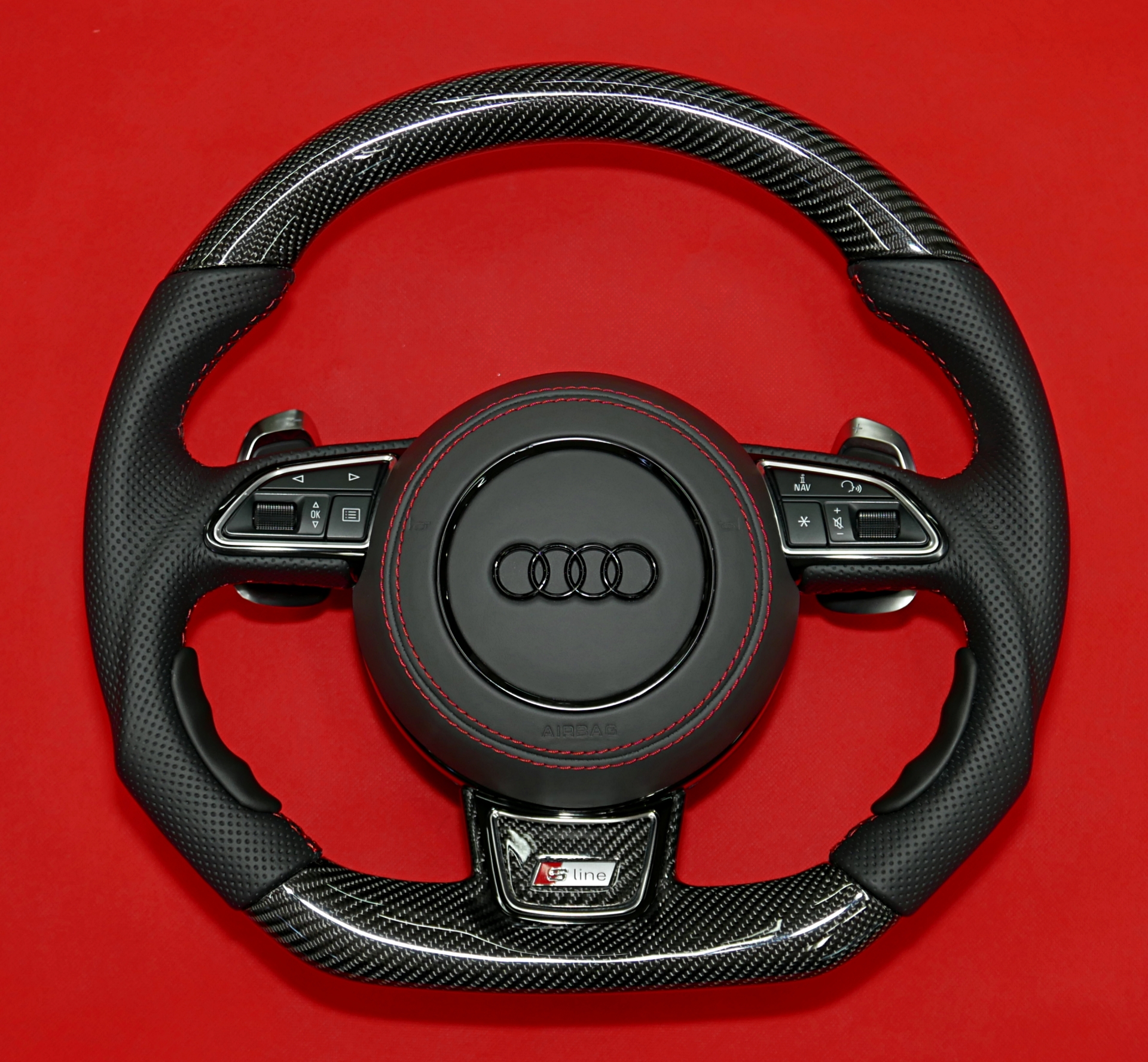 Kierownica z włókna węglowego Audi A5 B8 S5 RS5