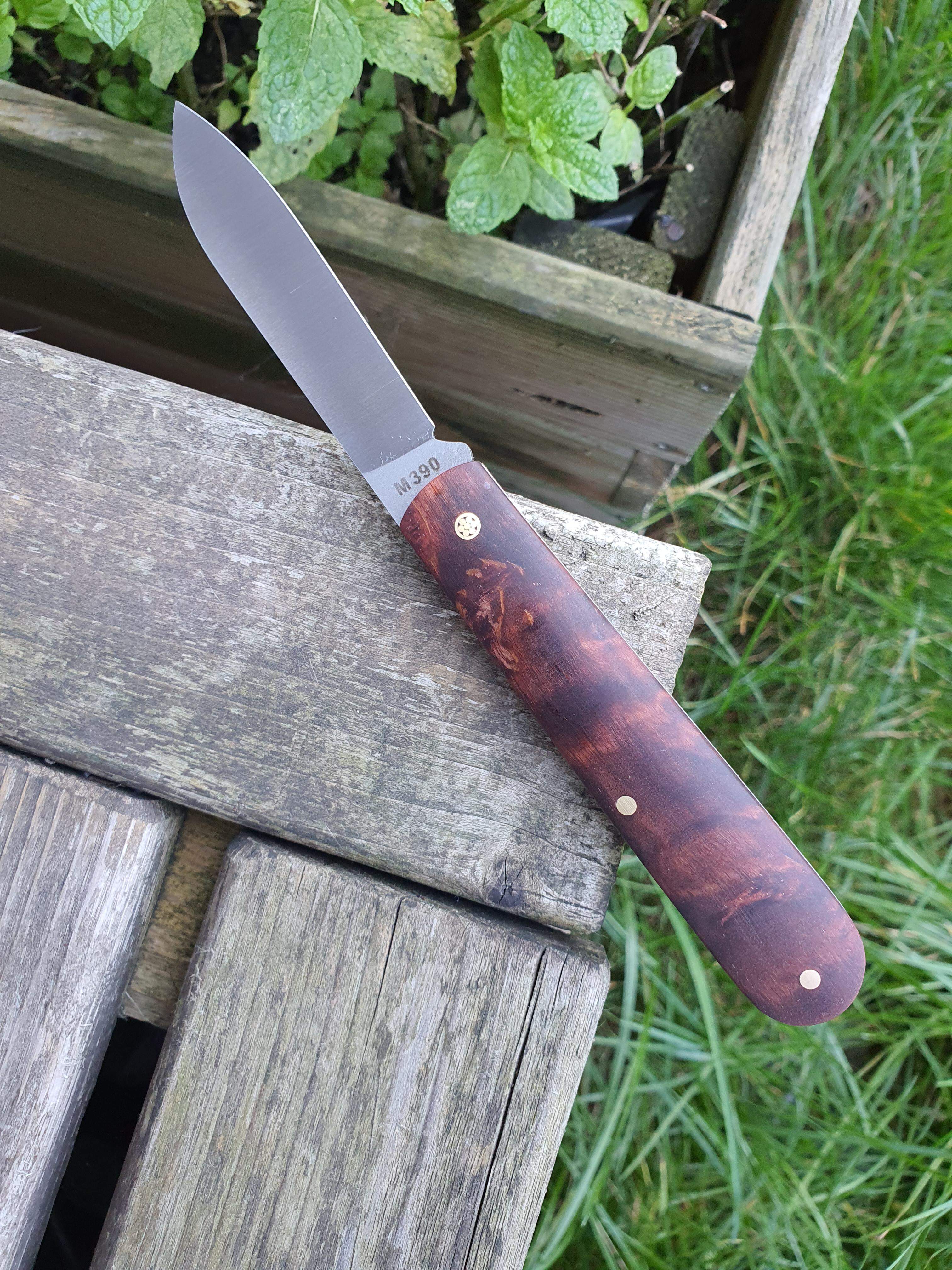 No 19 Wood and M390 SOLD