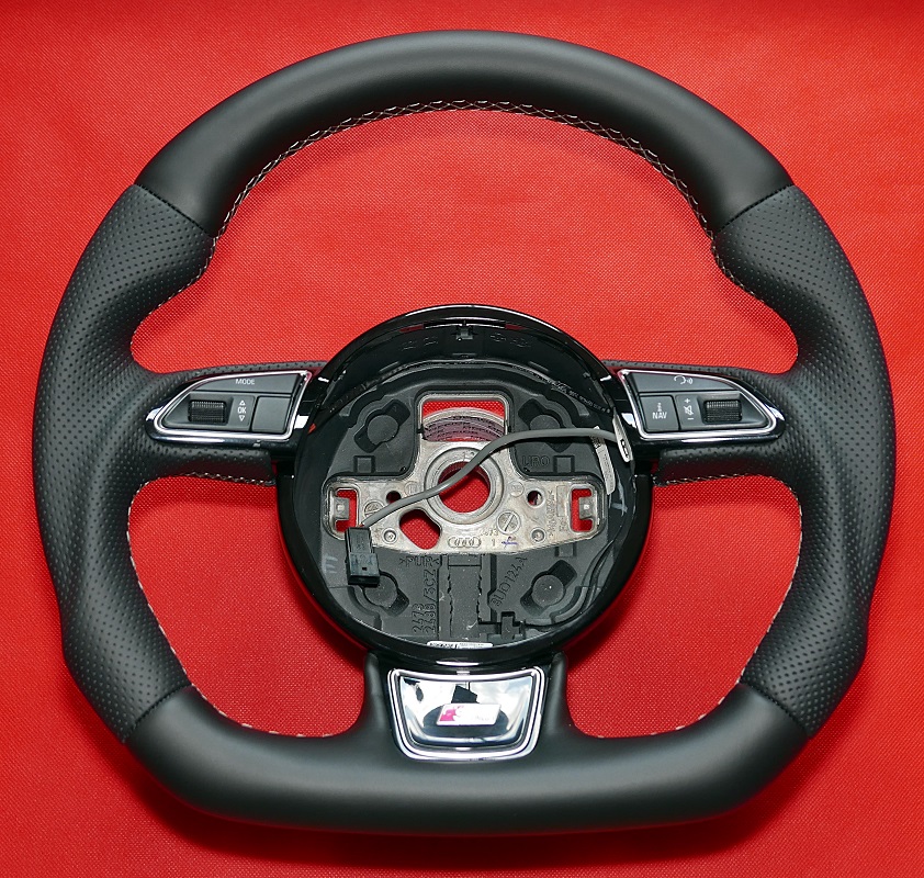 modded flat custom steering wheel