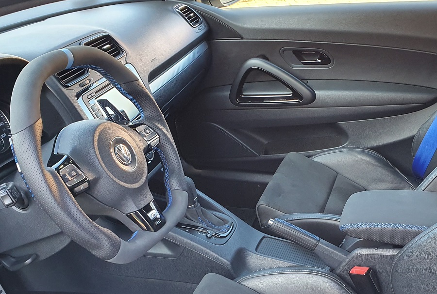Custom interior VW Sport style. VW Golf Scirocco.