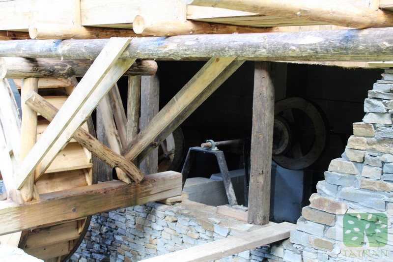 Nowy Sącz - Tartak z Młodowa: reconstruction of the drive mechanism 1 water wheel 47,12m2
