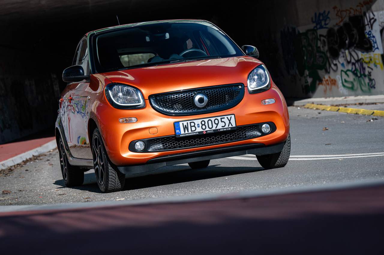 Smart Forfour - idealny samochód miejski dostępny w wypożyczalni DreamRent