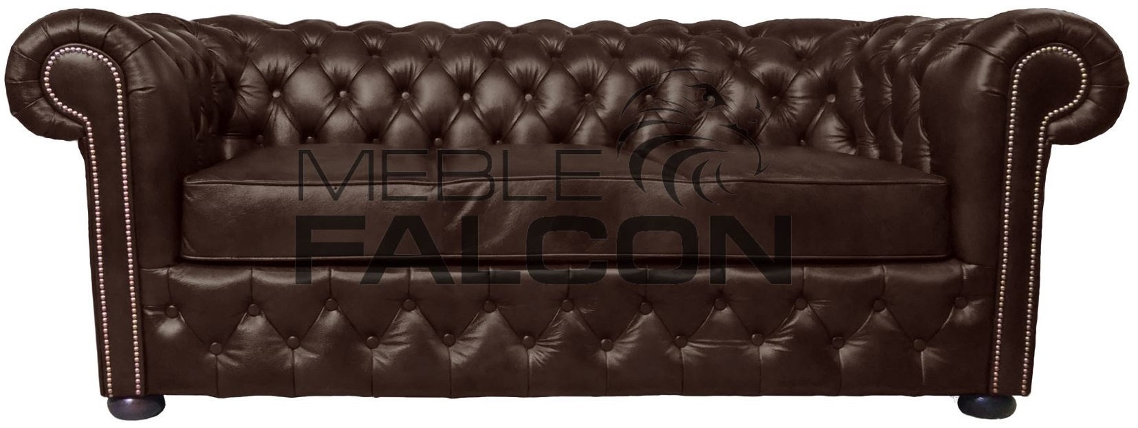 klasyczna sofa chesterfield skóra brąz producent