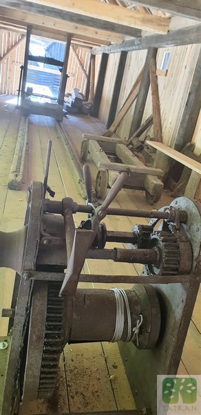 Nowy Sącz - Tartak z Młodowa: reconstruction of the drive mechanism 1 water wheel 47,12m2