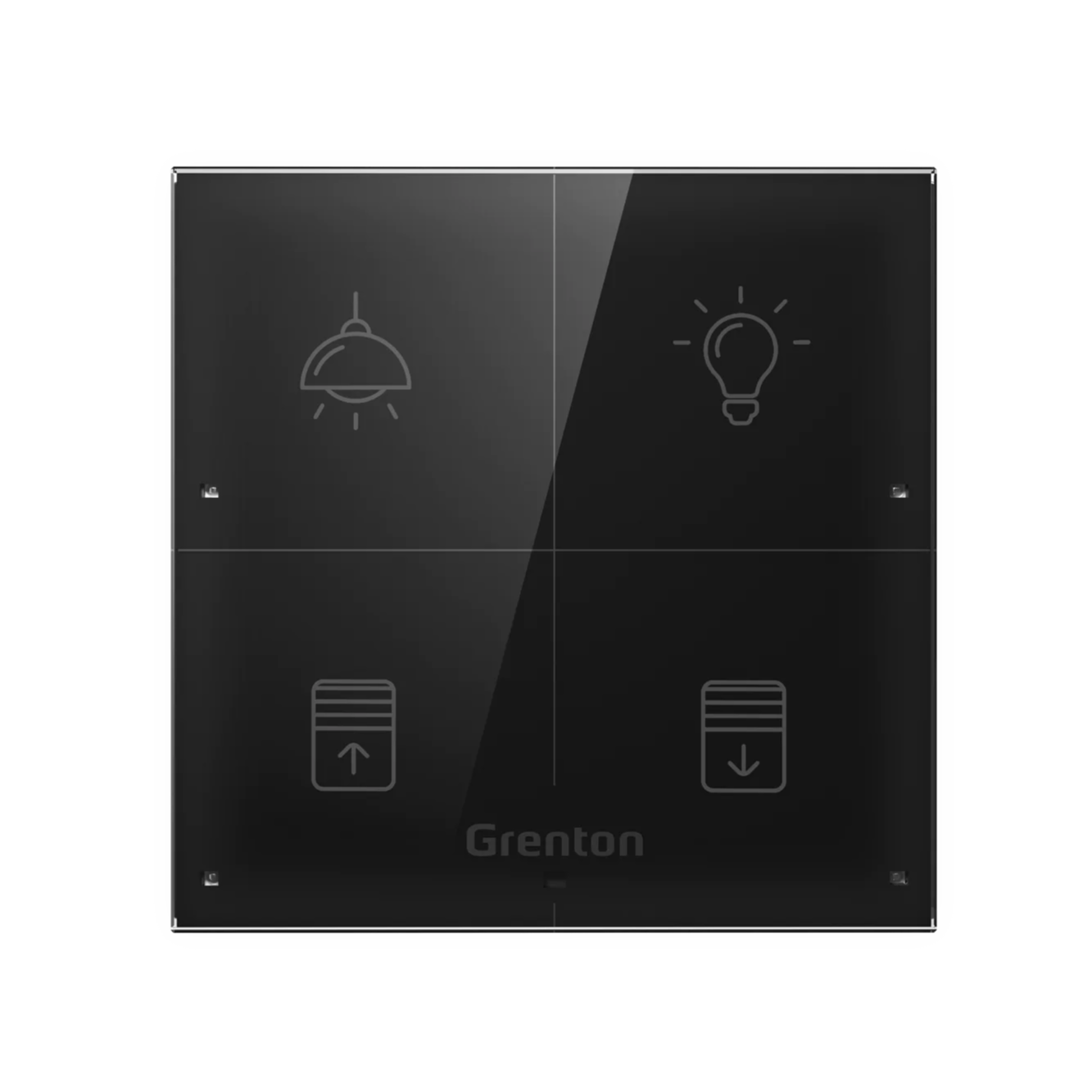Touch Panel 4B Custom Icons Black
