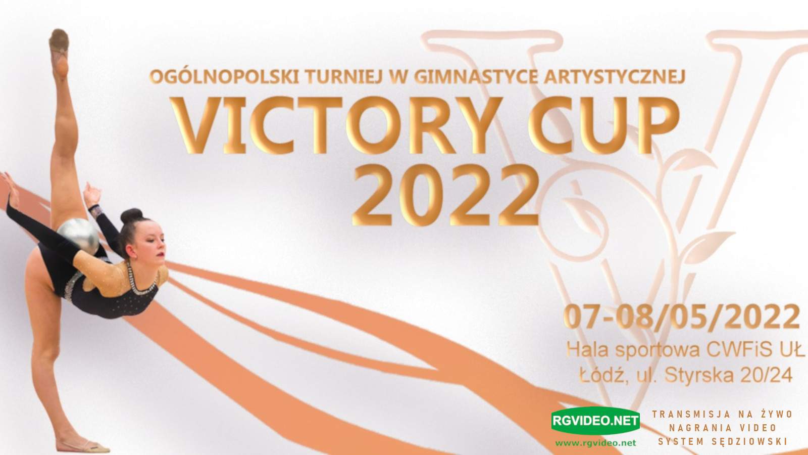 VICTORY CUP 2022 - OGOLNOPOLSKI TURNIEJ W GIMNASTYCE ARTYSTYCZNEJ