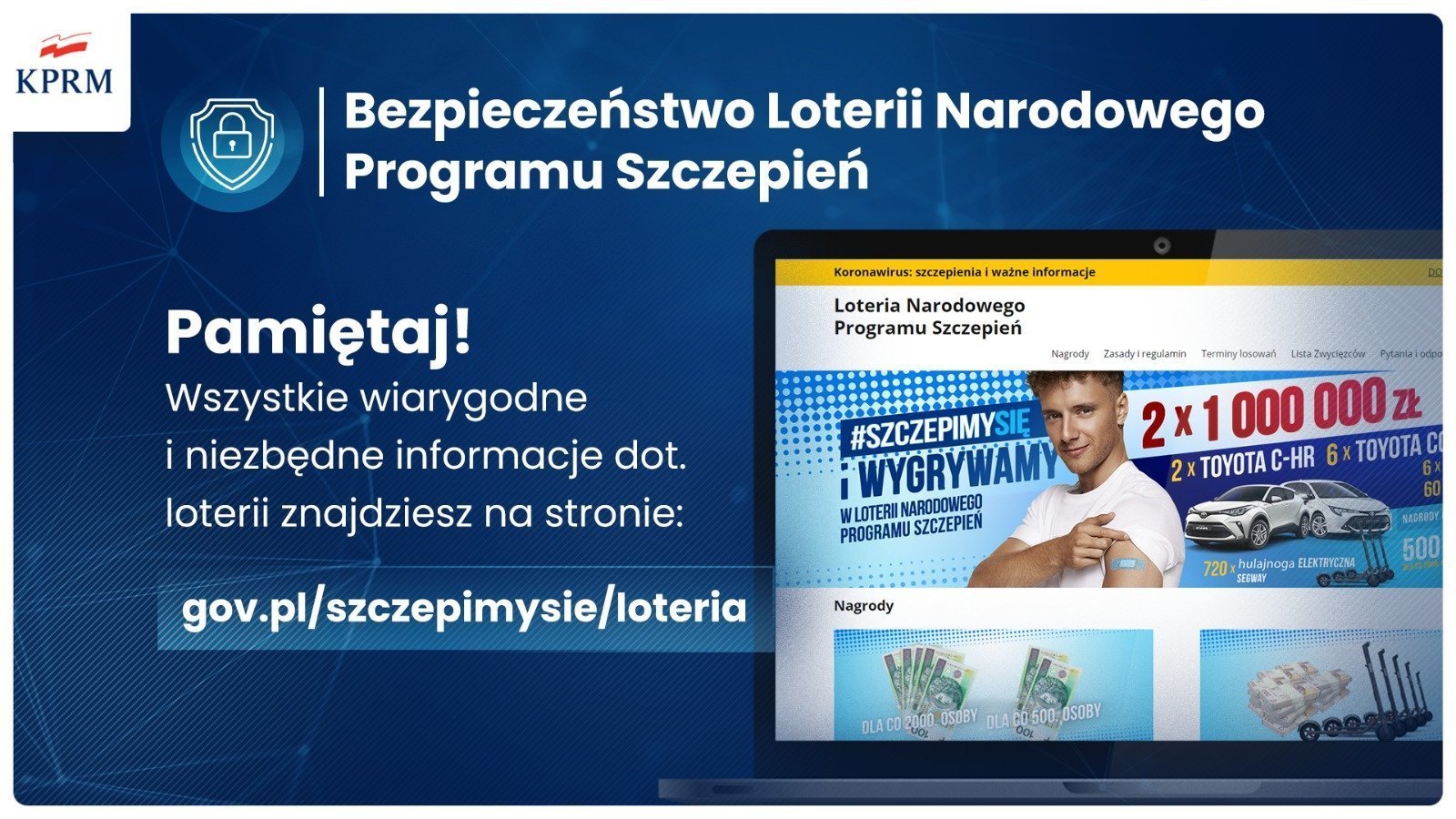Loteria Narodowego Programu Szczepień.