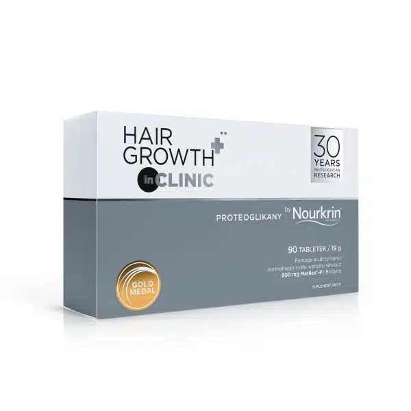 Nourkrin® HairGrowth+ InCLINIC – Proteoglikany – Suplement diety