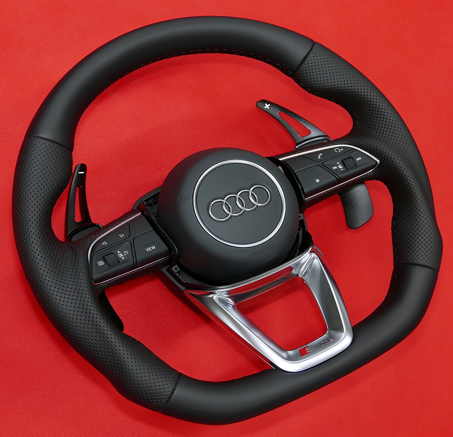 Audi A4 S4 RS customs steering wheel tuning