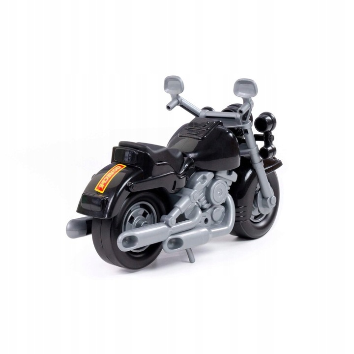 Motocykl motor zabawka dla dzieci plastikowa Moto Track CZARNY Polesie