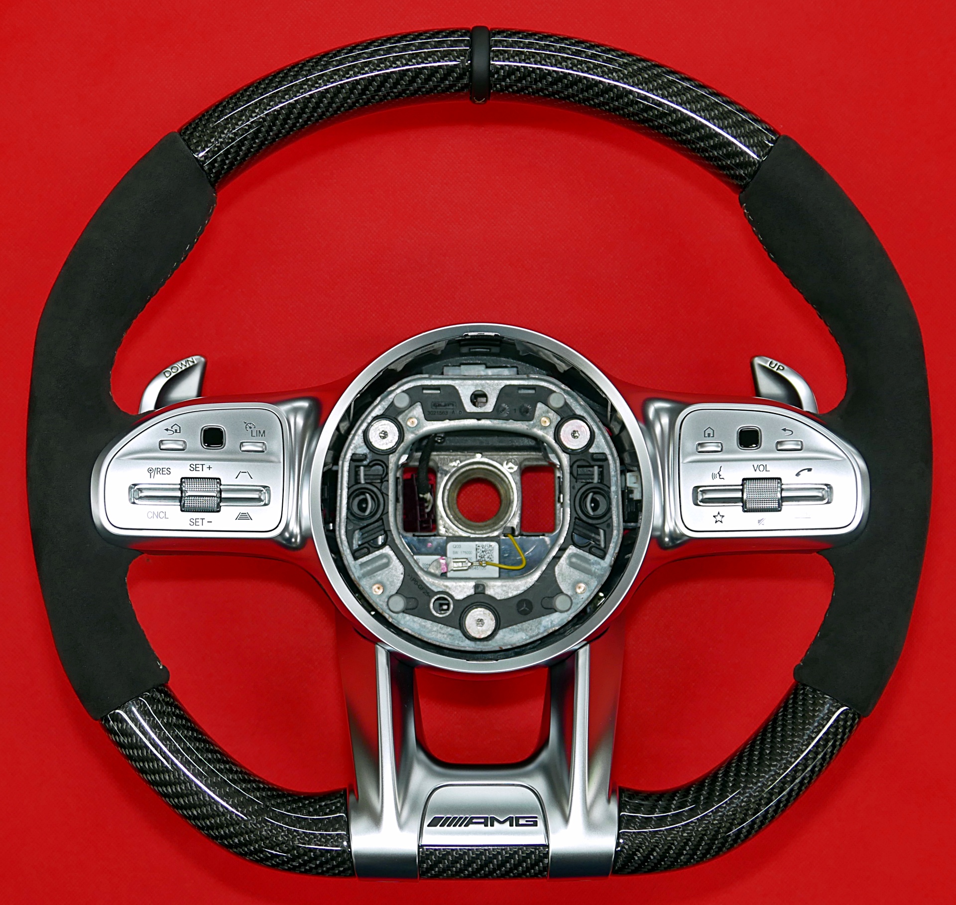 carbon fiber steering wheel mercedes amg gt gtr