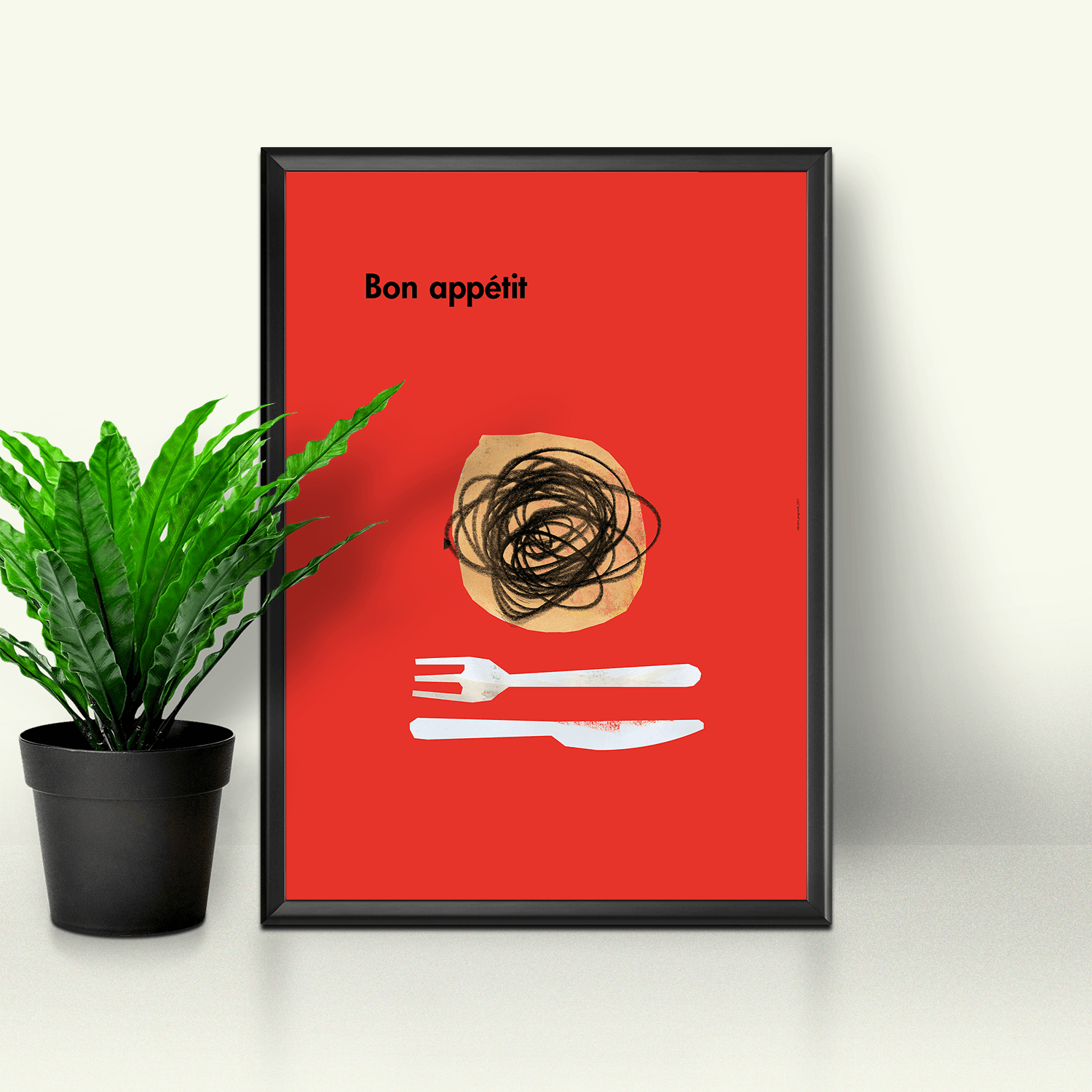 Plakat: "Bon Appétit"