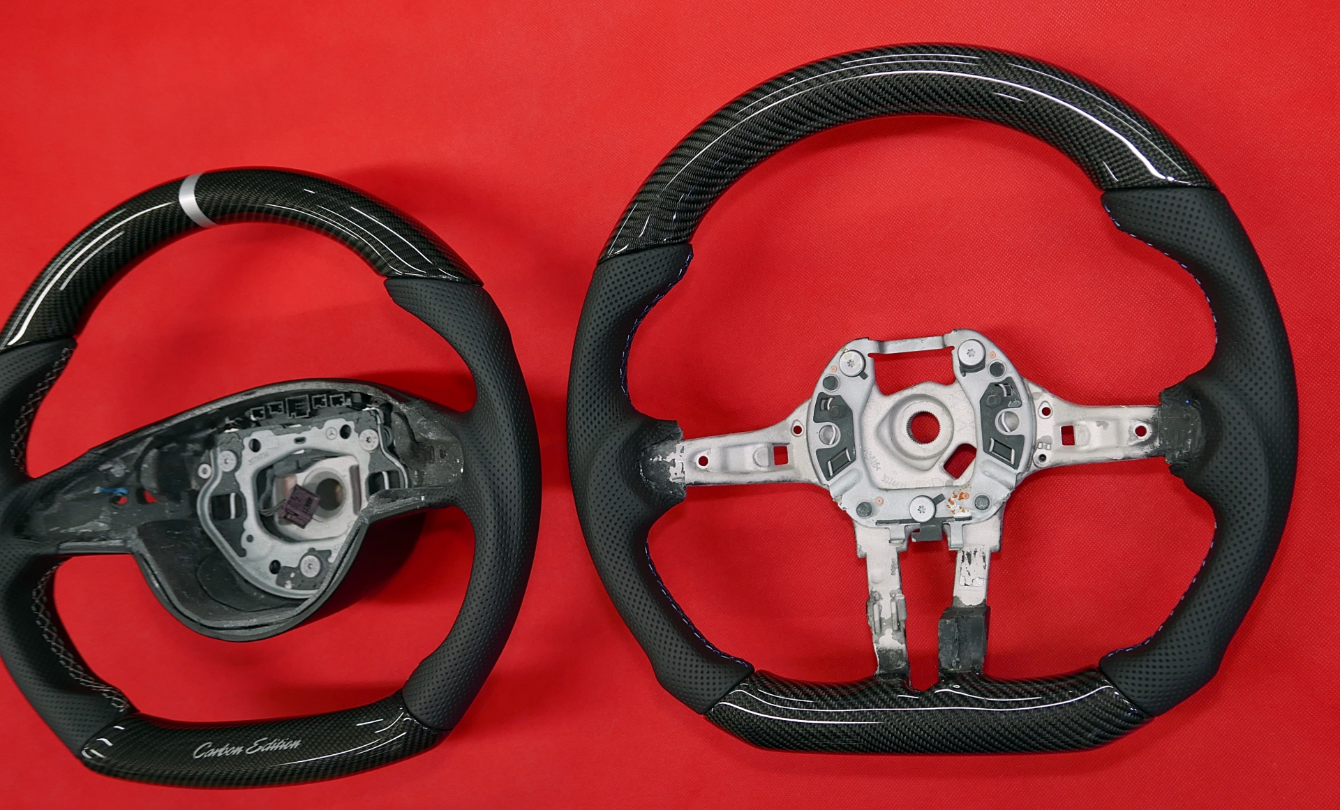 Custom steering wheels carbon fiber parts