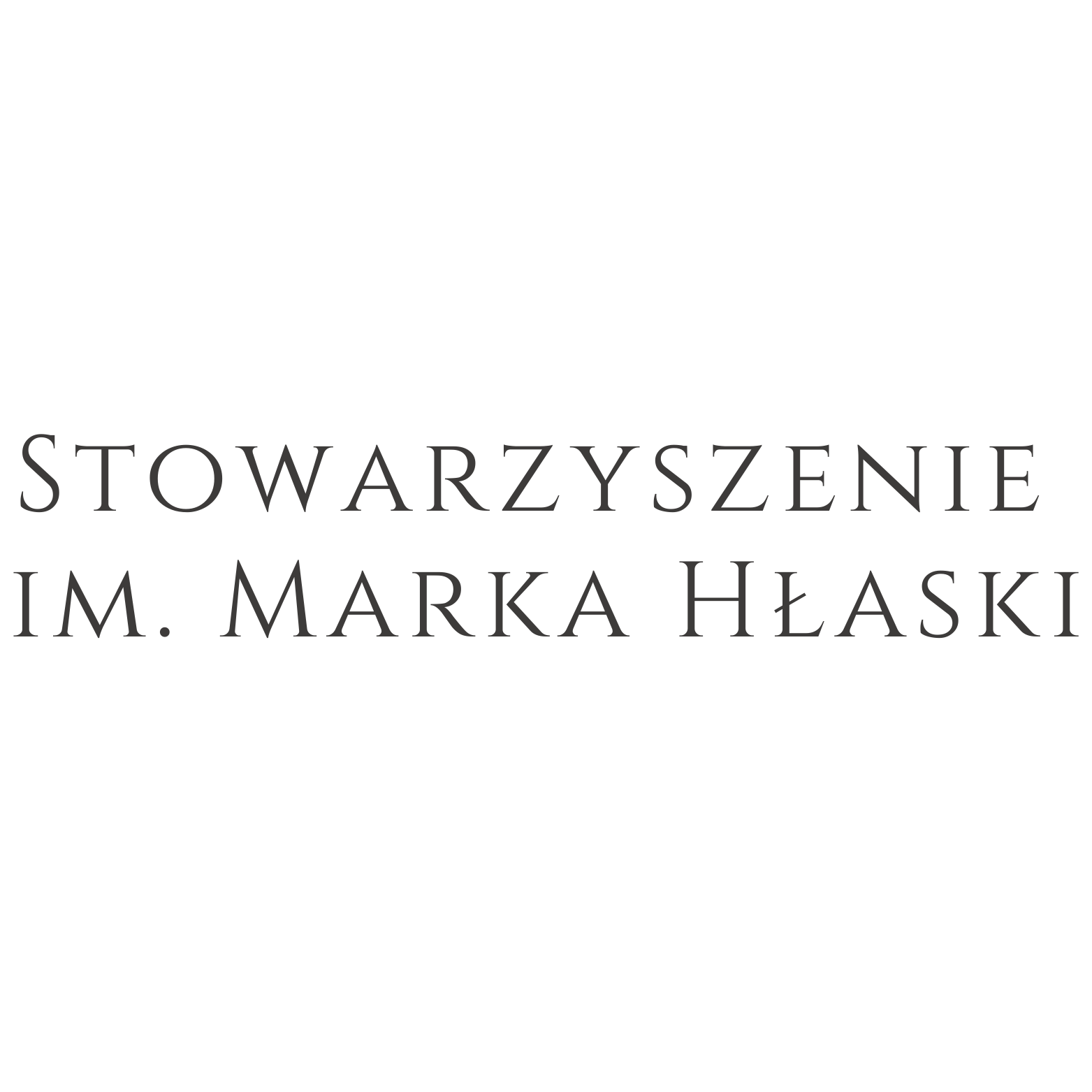 Logo Stowarzyszenia im. Marka Hłaski